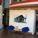 Painting by William Mize has a new home at the Urban Oasis